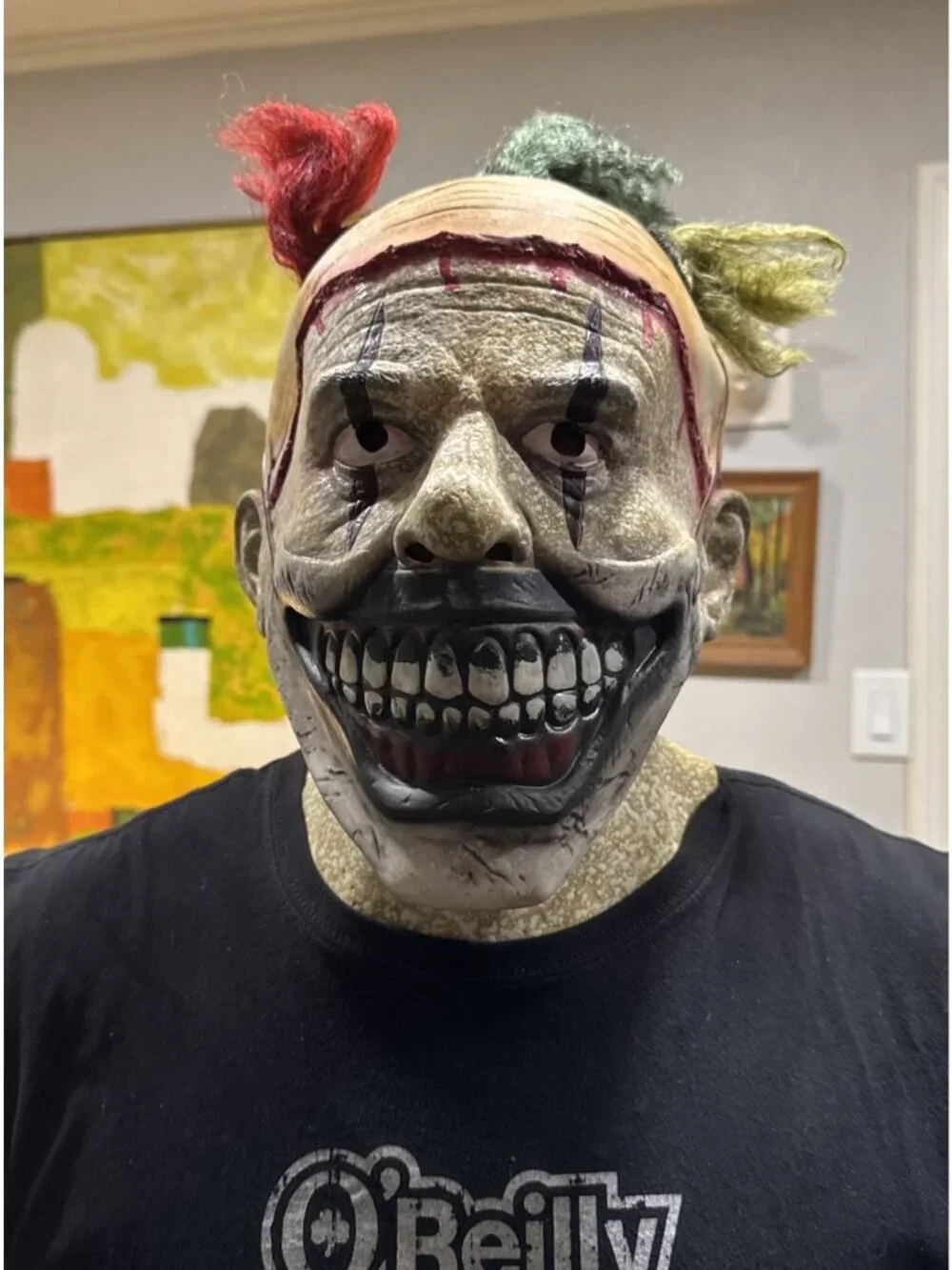 American Horror Story Freak Show Twisty the Clown Adult Mask Halloween Costume